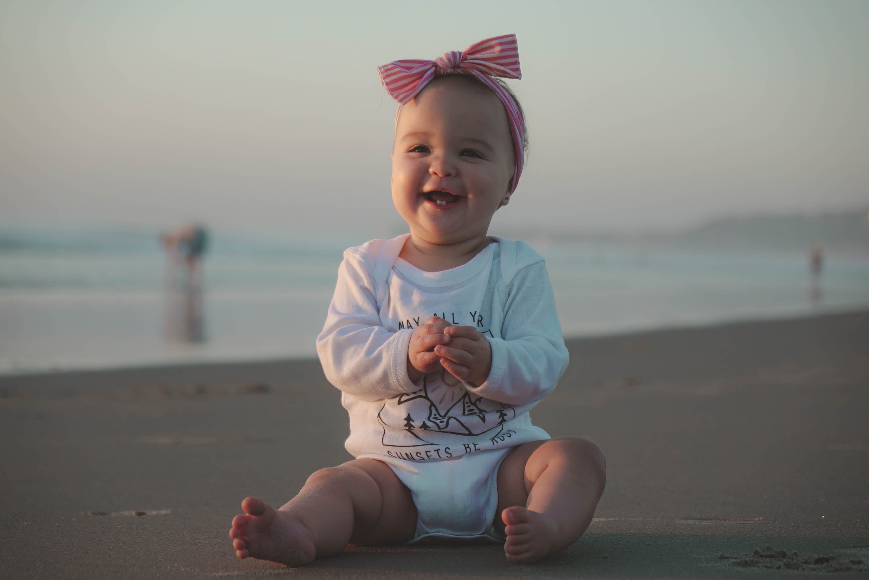 May All Your Sunsets be Rosy Infant Long Sleeve Bodysuit