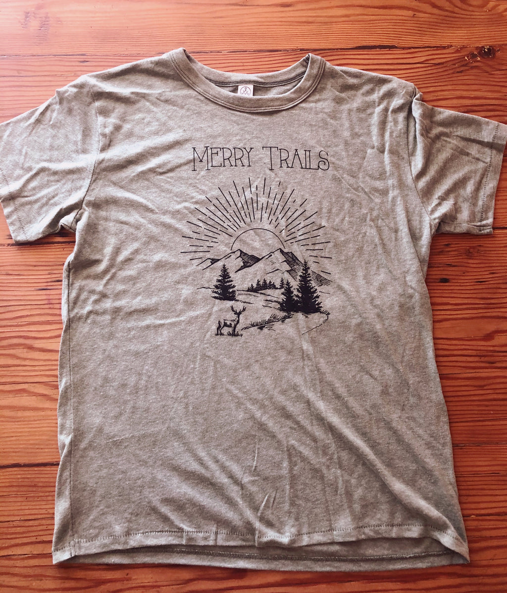 Merry Trails Adult T-Shirt