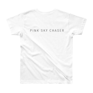 Pink Sky Chaser Youth Short Sleeve T-Shirt