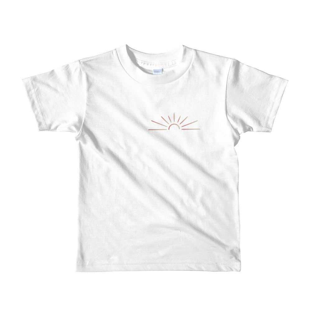 May All Your Sunsets Be Rosy Short sleeve kids t-shirt