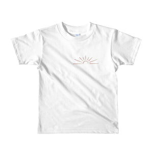 May All Your Sunsets Be Rosy Short sleeve kids t-shirt