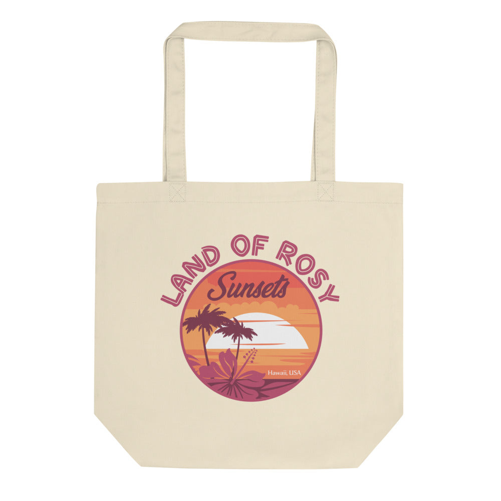 Land Of Rosy Sunset Eco Tote Bag