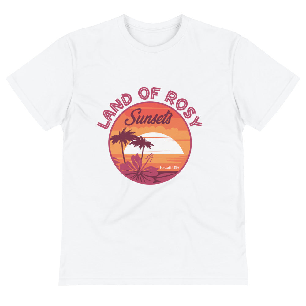 Land of Rosy Sunsets Sustainable T-Shirt