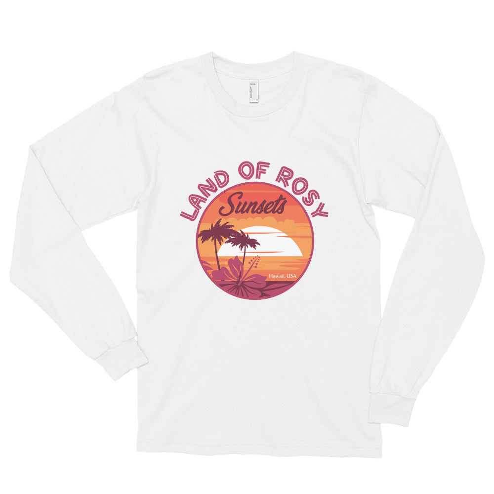 Land of Rosy Sunsets Long sleeve t-shirt